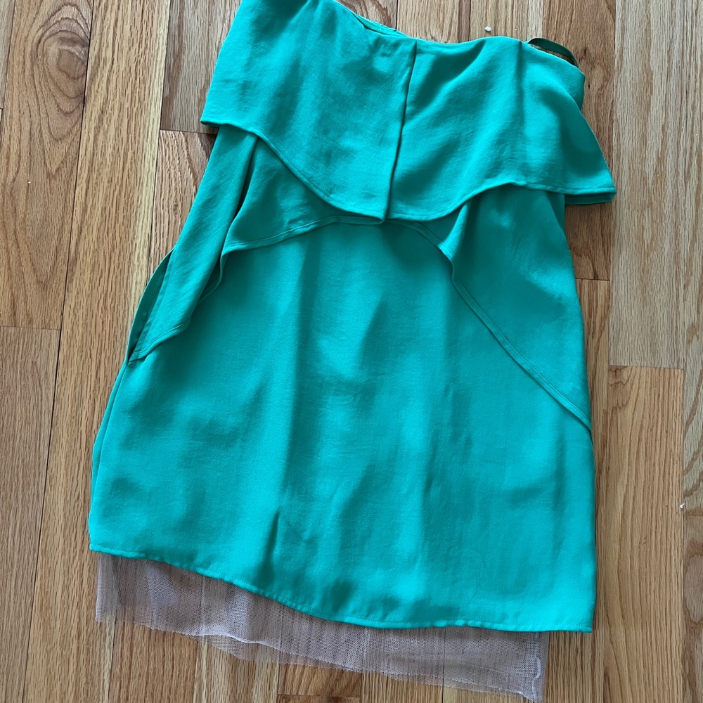 BCBG Strapless Short Dress